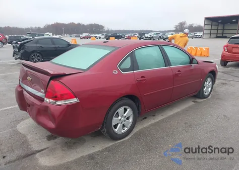 2008 Chevrolet Impala Lt z USA, uszkodzony, nr VIN 2G1WT58K081353061